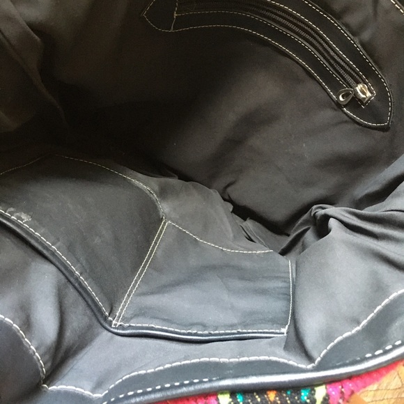 Pink Geometric Tote - Picture 2 of 2